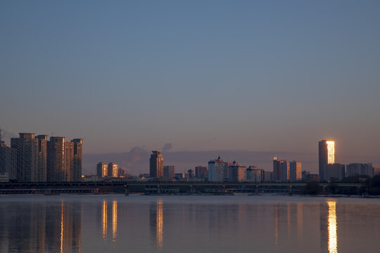 吉林市松花江风光