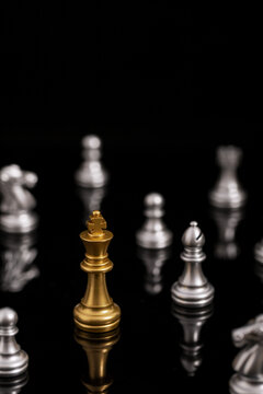 国际象棋团队创意图
