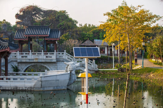 惠州西湖丰渚园风景