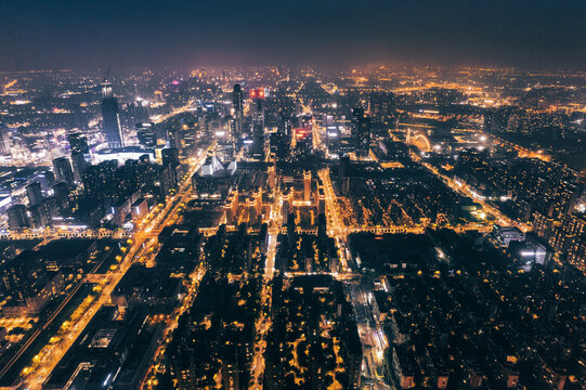 宁波东部新城夜景