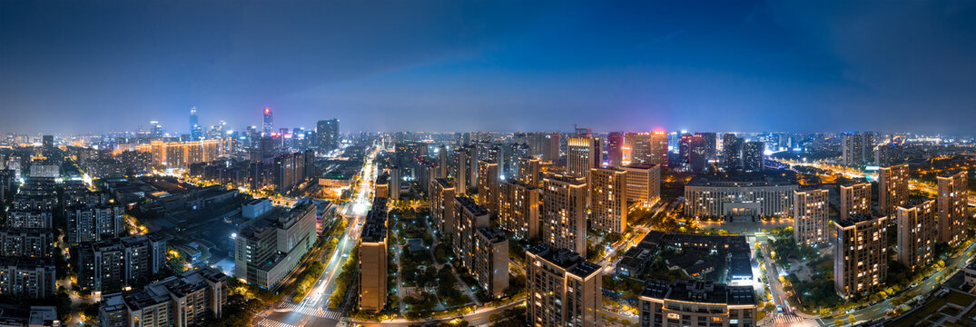 宁波东部新城夜景