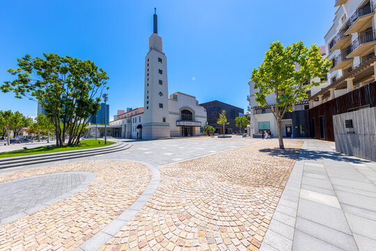 秦皇岛北戴河阿那亚小镇街景