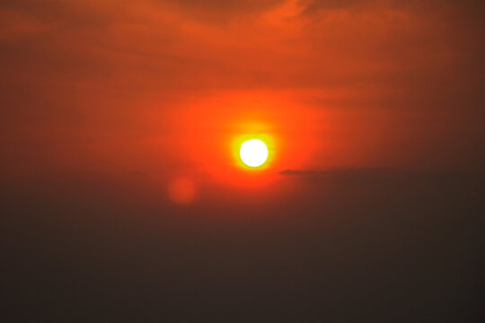 夕阳天空