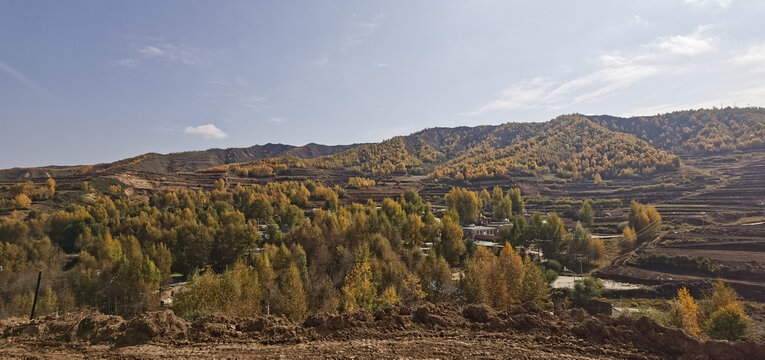 山村田野