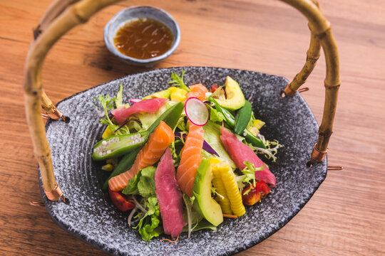 野菜和风沙拉