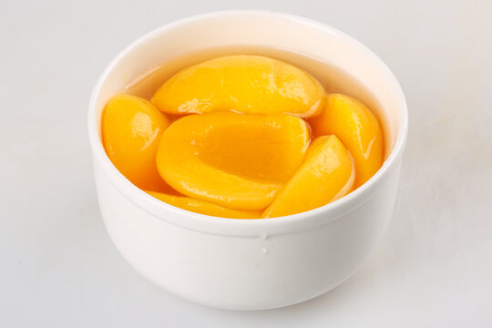 水果黄桃罐头