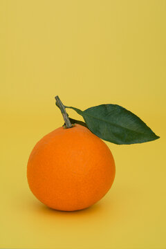 果冻橙纯色背景