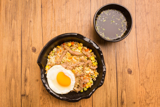 牛肉炒饭