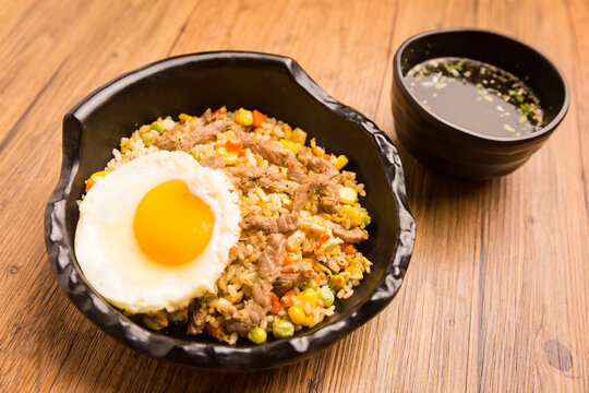 牛肉炒饭