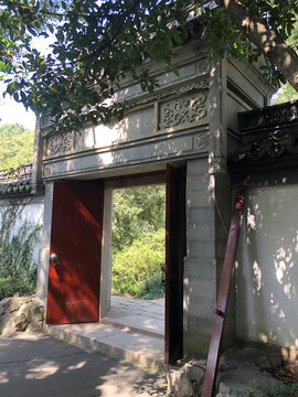 中式石门楼