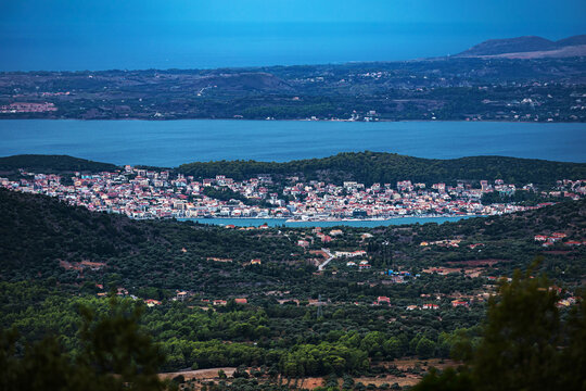 希腊阿尔戈斯托利翁全景俯瞰