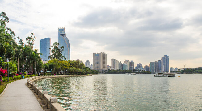 厦门筼筜湖风景