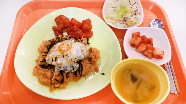 韩国海苔炒饭套餐