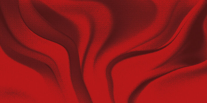 红色抽象曲线背景图高清壁纸