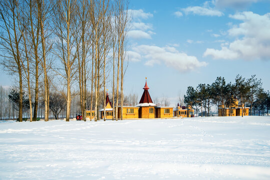 冬季雪景风光