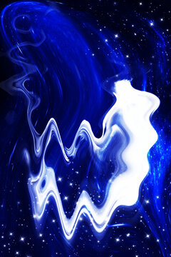 蓝色星空