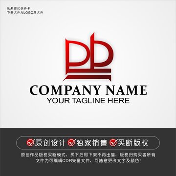DP标志DP字母logo