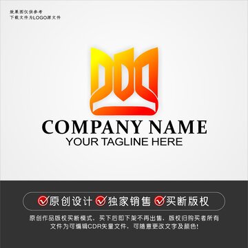 DQ标志DQ字母logo