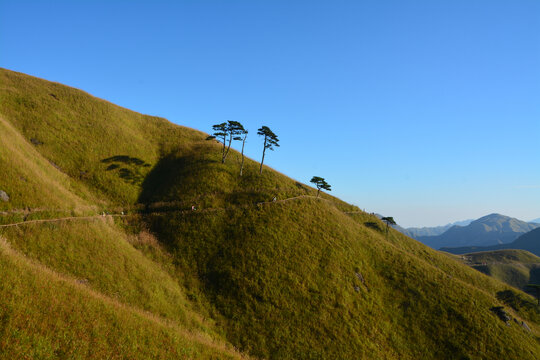 武功山侧峰