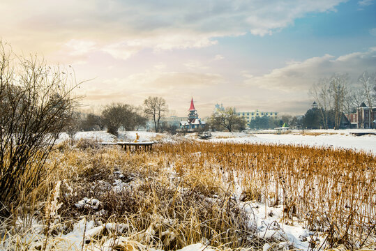 冬季雪景风光