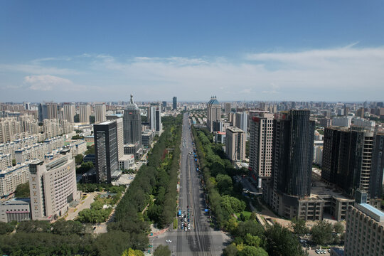 宁夏银川城市风光