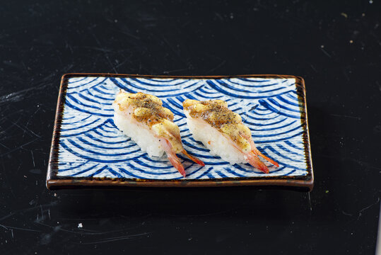 火焰虾寿司