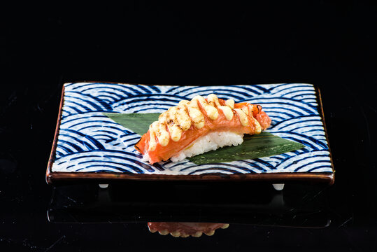 火焰蟹棒寿司