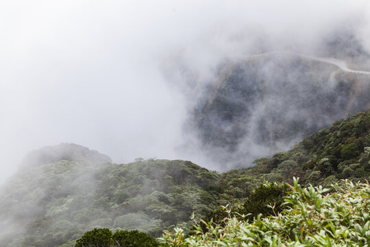 广东第一峰高山云雾