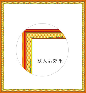 仿古画框