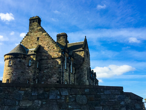 英国爱丁堡城堡建筑