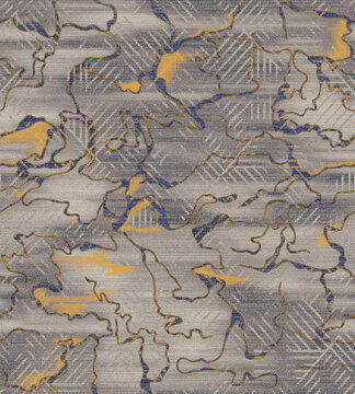 现代艺术地毯图案分色满铺