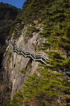 黄山栈道