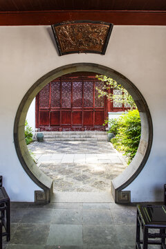 上海大观园月亮门