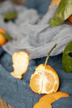 水果橘子柑橘中式背景图片