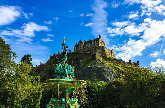 苏格兰爱丁堡古堡
