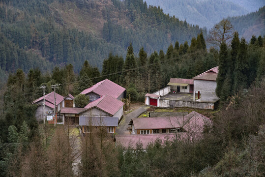 峡谷居民区