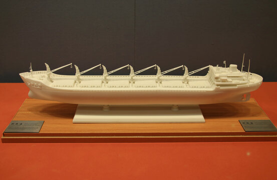 柳林海号货轮模型
