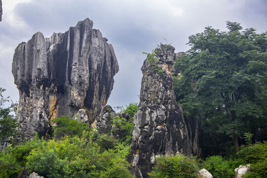 云南昆明大石林风景区