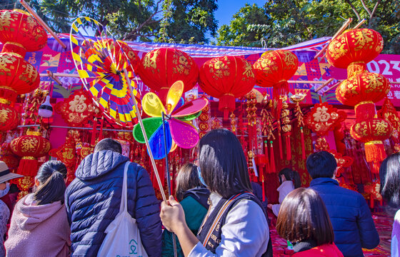 逛花市