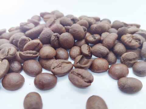 咖啡豆一堆