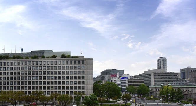 日本大阪城市建筑群