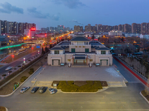 东营广饶西关古街夜景