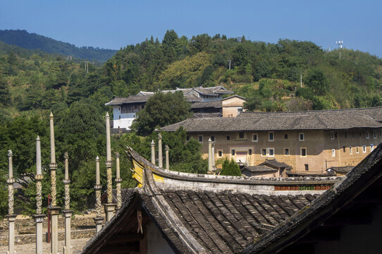 洪坑乡村传统建筑