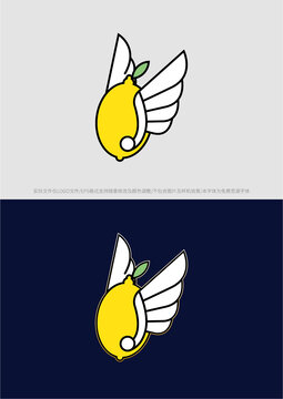 柠檬天使logo商标标志