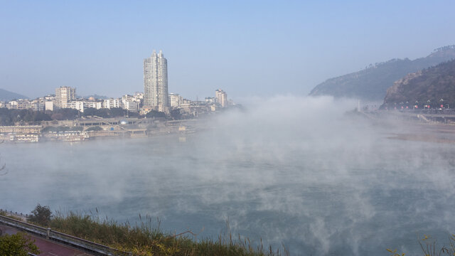 四川宜宾城市风景