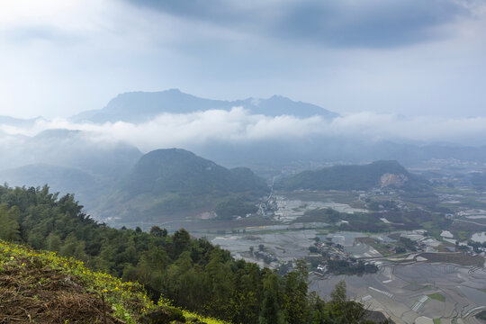 宜宾长宁双河镇田园风景