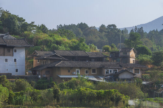 山村民居风景