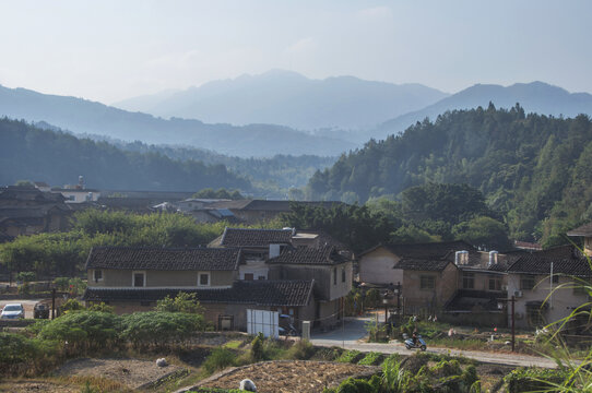 福建山村洪坑风景