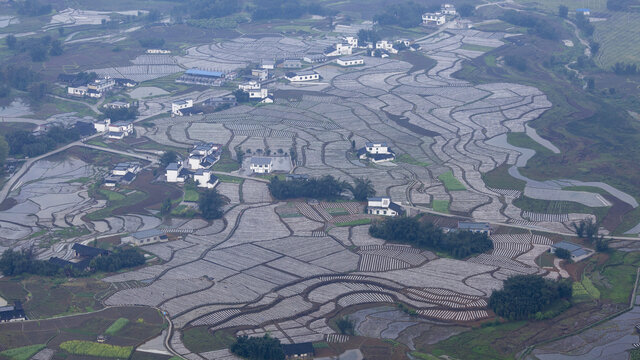 宜宾长宁双河镇田园风景