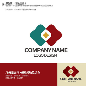 财富理财投资金融LOGO